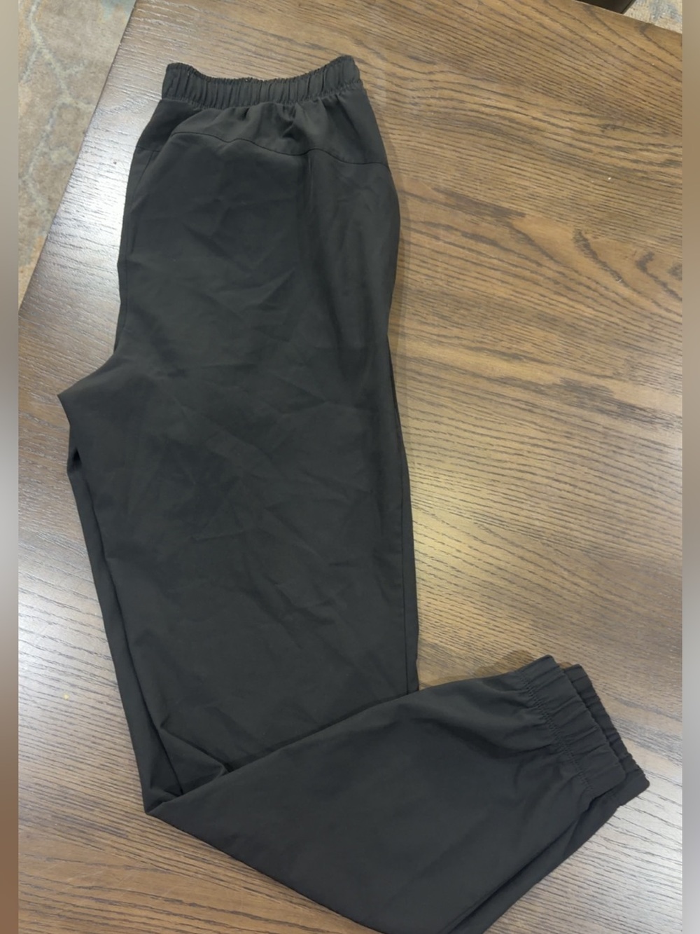 DSG Men's Black Elastic Cuff Jogger Pants